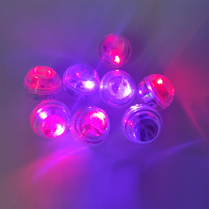 2.4cm impermeabile LED vibrazione luce rotonda rossa blu lampeggiante palla colorata giocattolo di plastica accessorio per <span class=keywords><strong>Halloween</strong></span> - Product Image 6
