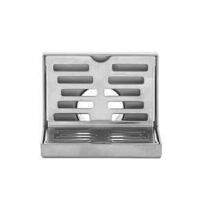 Scarico Laterale a L in Acciaio Inox 304 <span class=keywords><strong>per</strong></span> Parete, Terrazza Esterna, Balcone, Corridoio, Scarico a Pavimento Laterale - Product Image 1