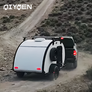 Мини-Караван Rv внедорожный каплёночный кемпинговый Трейлер 4x4 туристический китайский фургон крошечный для австралийского - Product Image 1