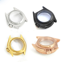 Lunette rotative AR en céramique, acier inoxydable 316L brossé étanche 20 ATM, verre saphir de plongée automatique, boîtier SKX007