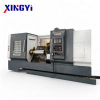 Torno CNC de Bancada Inclinada TCK63 con Cama de Fundición Integrada de Alta Rigidez para Torneado y Mandrinado Preciso de Metales