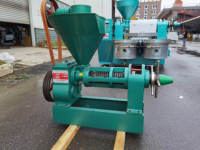 Presse à huile automatique à vis 6YL-95 à haute efficacité pour les huiles d'olive, de sésame, de soja, de noix - Pressage à froid et à chaud, haute sécurité
