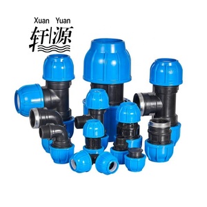 Pp nén phù hợp bằng TEE thủy lợi phù hợp cho PE <span class=keywords><strong>PVC</strong></span> PPR ống kinh tế loại ánh sáng PN10 nhanh chóng kết nối - Product Image 5