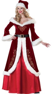 Christmas Santa Claus Costume Cosplay Santa Claus Clothes <strong>Fancy</strong> <strong>Dress</strong> in Christmas Men Costume Suit for <strong>Adults</strong> - Product Image 3