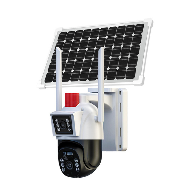 Factory Price 4G Solar Ptz Camera PIR Human Detection Wireless CCTV Solar Cameras With Night Vision Hidden
