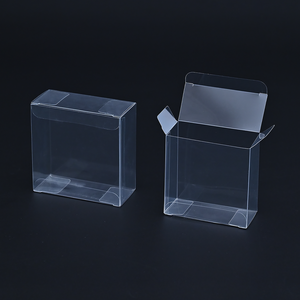 Cajas de embalaje plegables de jabón transparentes de <span class=keywords><strong>acetato</strong></span> <span class=keywords><strong>transparente</strong></span> de plástico PP PET personalizadas - Product Image 2