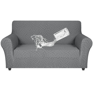 <strong>Sofa</strong> Armrest <strong>Cover</strong> Headrest Water Proof Dog Copri Divano Elastic <strong>Sofa</strong> <strong>Cover</strong> 3 2 1 1 Seater Jacquard Fundas <strong>Para</strong> Muebles De Sala - Product Image 2