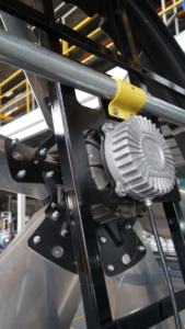 Ventilador de Panel Cuadrado Industrial de 72'' para Refrigeración, Montaje en Techo para Almacenes y Áreas Públicas - Product Image 3