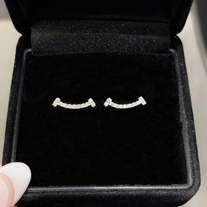 Xinfly 18K Gold Jewelry Custom Engraved Diamond Earrings Fashion Stud Bulk Order Free Gift <b>Box</b> with MOQ 2 Pairs Wholesale - Product Image 1
