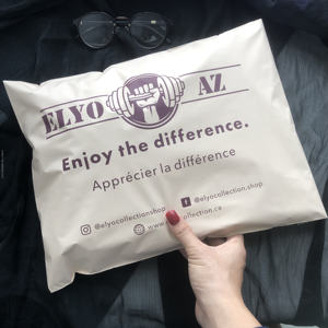 Custom <b>Small</b> Business Clothing T-shirt <b>Bag</b> logo Eco-friendly Biodegradable Waterproof Multi-purpose Mail <b>Bag</b> - Product Image 6