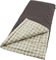 Sac de couchage rectangulaire toutes saisons, grande taille, portable, pour l'extérieur, en tissu flanelle, lavable en machine, pour voiture
