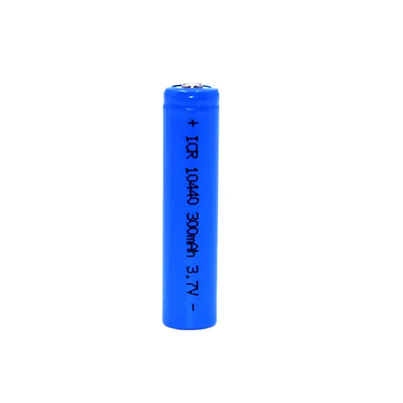 Eco-friendly 3.7v 300mah Li Ion Battery/icr10440 3.7 V Rechargeable Lithium Cell