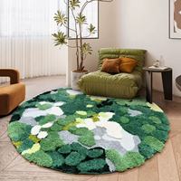 Tapis moderne shaggy de haute qualité, tufté à la main, ensembles de tapis sur mesure pour salon, salle à manger, entrée et décoration de porte.
