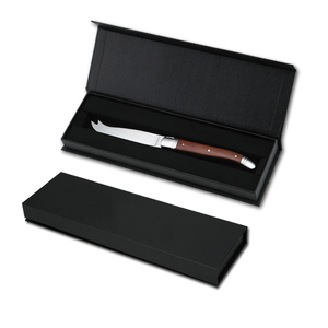 <span class=keywords><strong>Couteau</strong></span> à fromage <span class=keywords><strong>Laguiole</strong></span> à lame fixe écologique en acier inoxydable 3cr14 avec manche en bois de rose, épandeur de beurre, trancheur, compatible lave-vaisselle - Product Image 6
