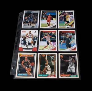 Pages de classeur transparentes à 9 pochettes, protège-cartes à 3 anneaux pour cartes de jeu TCG et cartes de sport à collectionner - Product Image 4
