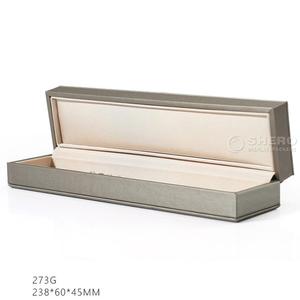 Multi-color Custom Brushed Pu Jewelry <b>Box</b> Square Design For High-end Jewelry Shop Gift Packaging - Product Image 2