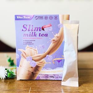 OEMウィンスタウンスリムグリーンミルクティー脂肪燃焼痩身インスタントコーヒープロテインシェイクミール交換パウダー - Product Image 1