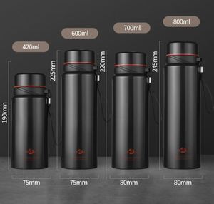 Bouteille isotherme intelligente 0,42L-1,8L, garde au chaud et au froid, thermos pour eau, thé, café, flacons sous vide - Product Image 4