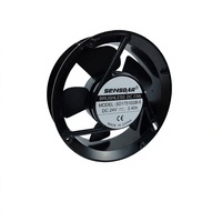 Ventilateur axial 12V DC 172x150x51mm à double roulement à billes, longue durée de vie, pour machine de gravure laser, machine de soudage, armoire de commande