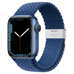 Bracelet de montre intelligent tissé en nylon Ultra2 compatible avec Apple S9 & IWatch 9 8 7 6 5 4 caractéristiques boucle à boucle - Product Image 6