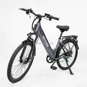 DISIYUAN 26 pouces cadre en acier au carbone femmes vélo électrique 36V/48V 10.4AH deux roues Cycle électrique Ebike - Product Image 1