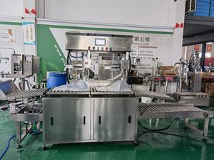 Machine de remplissage semi-automatique sac dans boîte bon marché pour boissons huile produits chimiques tabac vêtements textiles avec étui en verre emballage - Product Image 2