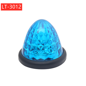 Peterbilt kamyon yarı kamyon römorku z 24v için yuvarlak 16 Led Side Marker arı kovanı koni ışıkları için - Product Image 2