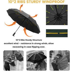 Parasol <span class=keywords><strong>de</strong></span> voiture réfléchissant arc-en-ciel imperméable <span class=keywords><strong>pour</strong></span> enfants, compact, avec ventilateur et eau, promotionnel - Product Image 4