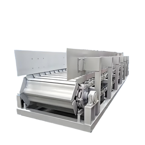 Nieuwe verstelbare WL transportinstallatie met stalen legeringsband voor het transport van blokkenmateriaal op hoge temperatuur - Product Image 1