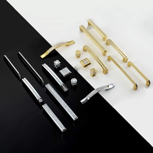 Cosin kolu MLP50 topuzu mobilya donanım kare veya yuvarlak cam kristal lüks kolu topuzu - Product Image 5