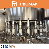 Projet clé en main : Machine de remplissage entièrement automatique pour bouteilles PET 25cl, 33cl, 75cl, petite machine de remplissage d'eau minérale et de jus de fruits – Prix