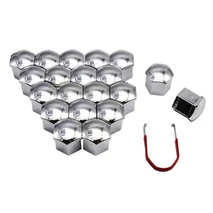20PCS Capuchons <span class=keywords><strong>de</strong></span> protection pour écrous <span class=keywords><strong>de</strong></span> <span class=keywords><strong>roue</strong></span> <span class=keywords><strong>de</strong></span> voiture, couvercles <span class=keywords><strong>de</strong></span> vis <span class=keywords><strong>de</strong></span> moyeu auto 17mm 19mm <span class=keywords><strong>21mm</strong></span>, décoration extérieure pour jantes, protection spéciale contre la poussière - Product Image 4
