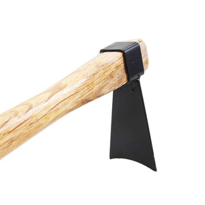 จอบทรงส้อมพร้อมด้ามไม้จอบเหล็กคาร์บอน - Product Image 4