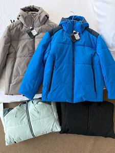 Veste coupe-vent à capuche pour homme, fermeture éclair rigide et bien formée, tissu softshell épais pour l'hiver, usage quotidien décontracté et en plein air - Product Image 3