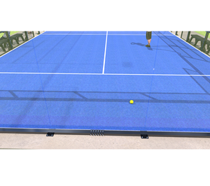 Ensemble complet de terrain de padel portable, tennis de paddle, montage facile, absorption des chocs, gazon, distributeur mondial en gros - Product Image 1
