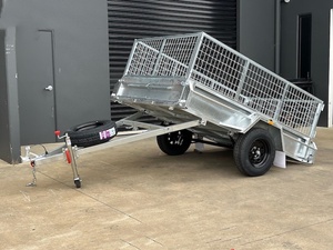 Remolque Galvanizado de 10X5 Ejes con Frenos, 3200 kg ATM, Capacidad de Carga de 2520 kg, Luces LED, Galvanizado en Caliente - Product Image 4