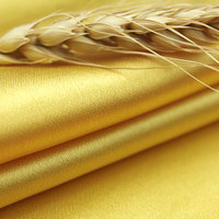 Accepter personnaliser le tissu en satin solide en acétate de polyester pour la robe ou les vêtements pour femmes