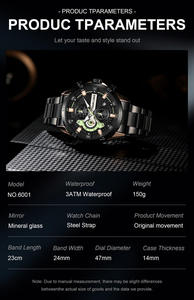 Custom Your Own Logo Customized Service 8402 6001 Quartz <b>Watches</b> Low Moq Low Price Fast Delivery <b>Silver</b> Case for <b>Watch</b> Back Dial - Product Image 5