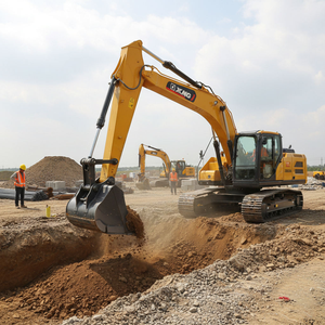 รถขุดตีนตะขาบรุ่นปี 2020 รุ่น XE205GA ขนาด 20 ตัน เครื่องยนต์คัมมินส์ ระบบไฮดรอลิกคาวาซากิ ความจุบุ้งกี๋ 1.1 เมตร พร้อมอะไหล่ - Product Image 3