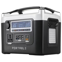 Centrale électrique au lithium 110V 220V la plus rentable 600W 1000W 2000W 3000W Générateur d'énergie solaire portable