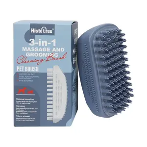 فرشاة استحمام وتنظيف للحيوانات الأليفة للكلاب والقطط - Product Image 6