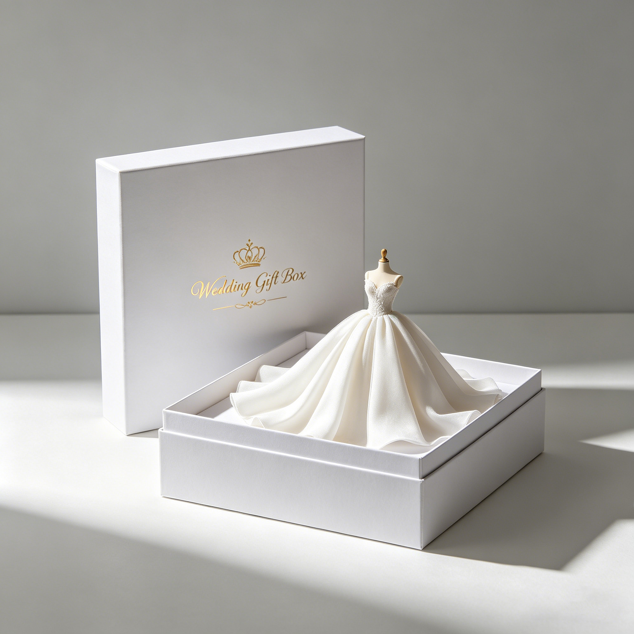 Verified Supplier Luxury Wedding Dress Box Eco-Friendly Magnetic Closure |  Alibaba.com