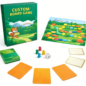 OEM Kids Educational Board Game Custom Cardboard Card Game Printing with Accessories Colored Packaging Custom Logo Eco-Friendly - Product Image 6