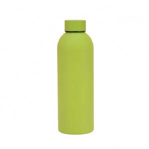 Bouteille isotherme personnalisée avec logo, mélange de couleurs, bouteille d'eau chaude en caoutchouc, gourde sportive isolée sous vide, thermos - Product Image 6