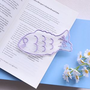 Marcapáginas de Tela Bordado con Lindo Dibujo de Pez, Accesorio Reutilizable para Amantes de los Libros - Product Image 3