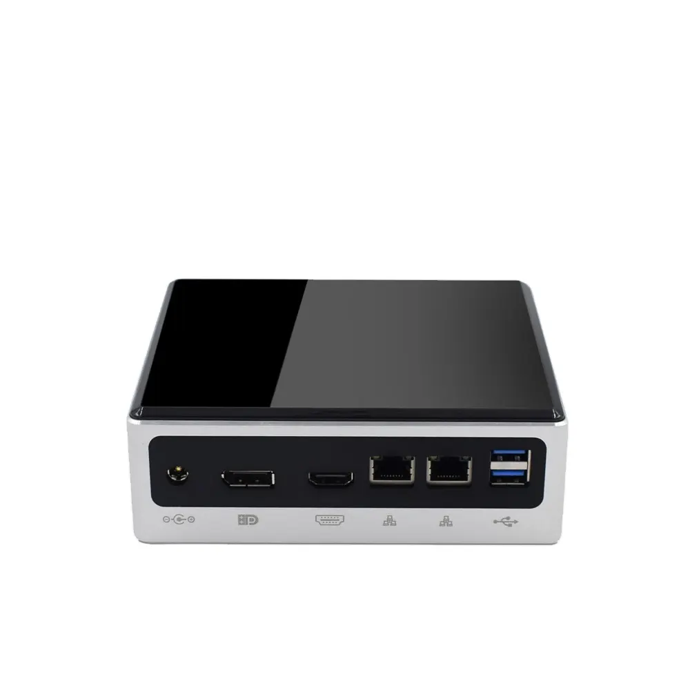 MeeGopad intelligent fan nuc Intel i3/i5/i7-10100U Quad core Gaming PC DP port 4K Dual Lan prezzo diretto di fabbrica win10 mini pcs