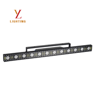 Panneau lumineux matriciel LED 12 yeux 5W blanc chaud 100W RGB pleine couleur DMX512 RDM Stroboscope pour scène, bar et spectacle DJ