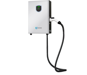 สถานีชาร์จรถยนต์ไฟฟ้าแบบติดผนัง GBT Type AC/DC รุ่นใหม่ 22-43kW พร้อมสายชาร์จยาว 5 เมตร - Product Image 1