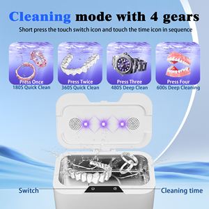 <span class=keywords><strong>Nettoyeur</strong></span> ultrasonique électrique intelligent de nouvelle conception, 6,5 <span class=keywords><strong>litres</strong></span>, avec fonction de dégazage, pour usage domestique, réservoir en acier inoxydable, minuterie numérique - Product Image 1