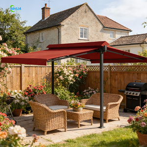 Toldo Eléctrico de Doble Apertura <span class=keywords><strong>Tipo</strong></span> <span class=keywords><strong>Mariposa</strong></span>, Gran Cobertura, Tela Española, Tamaño Personalizado - Product Image 1